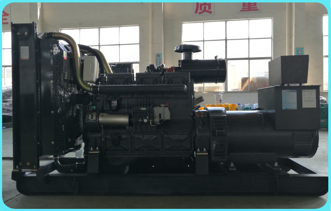 湖北客戶成功訂購一臺主用功率300kw申動系列柴油發(fā)電機(jī)組