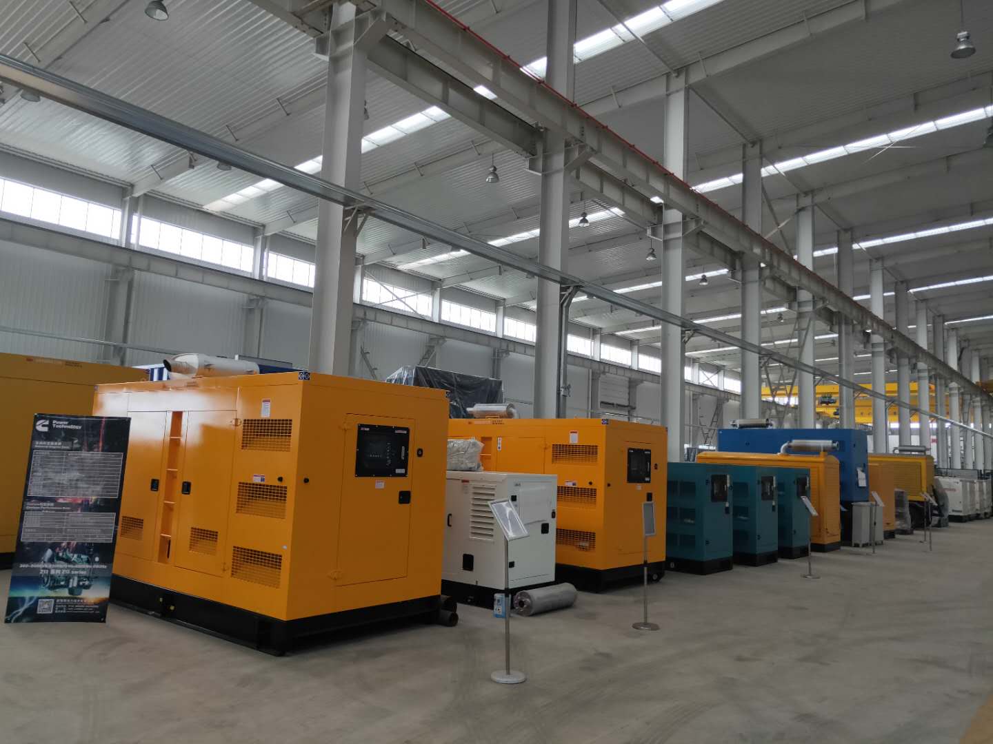 靜音箱體式柴油發(fā)電機(jī)組訂單月度已全部完成生產(chǎn)，待一一出貨至客戶現(xiàn)場(chǎng)。