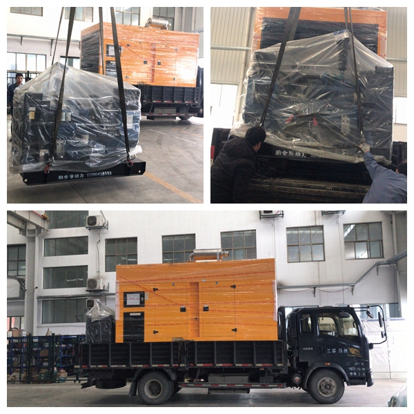 2臺(tái)小功率50KW玉柴柴發(fā)機(jī)組已裝車(chē)，安排出貨